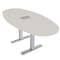 Skutchi Designs 33.5 in W, 69.5 in L, 29 in H, Engineered Wood Top, Ivory HAR-BOVL-34X70-T-ELEC-XD1026 - alternate 1